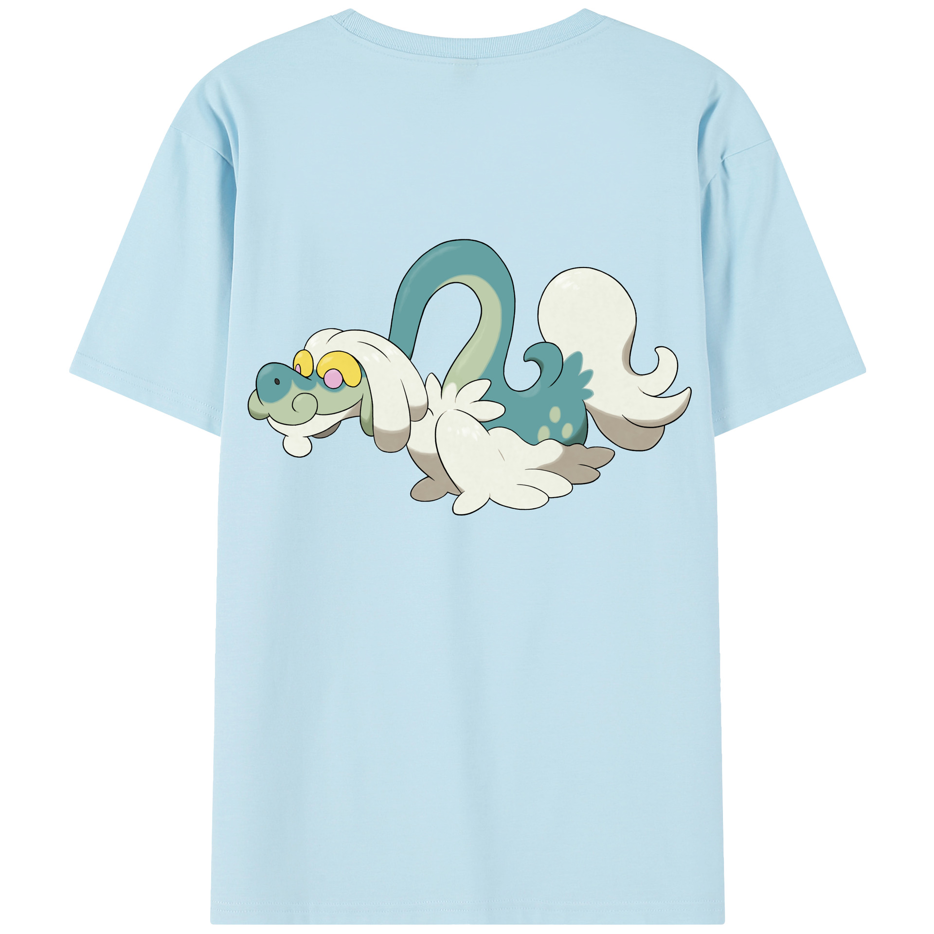 （画像用） ポケットモンスター Pokémon 綿100％半袖Tシャツ（背面プリント）